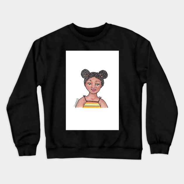 Kids Design Line - Tanya Crewneck Sweatshirt by LauraCLeMaster